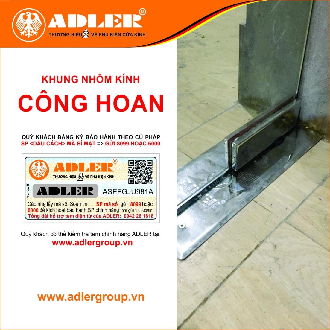 Adler - Chất lượng tạo thương hiệu, uy tín tạo sự phát triển