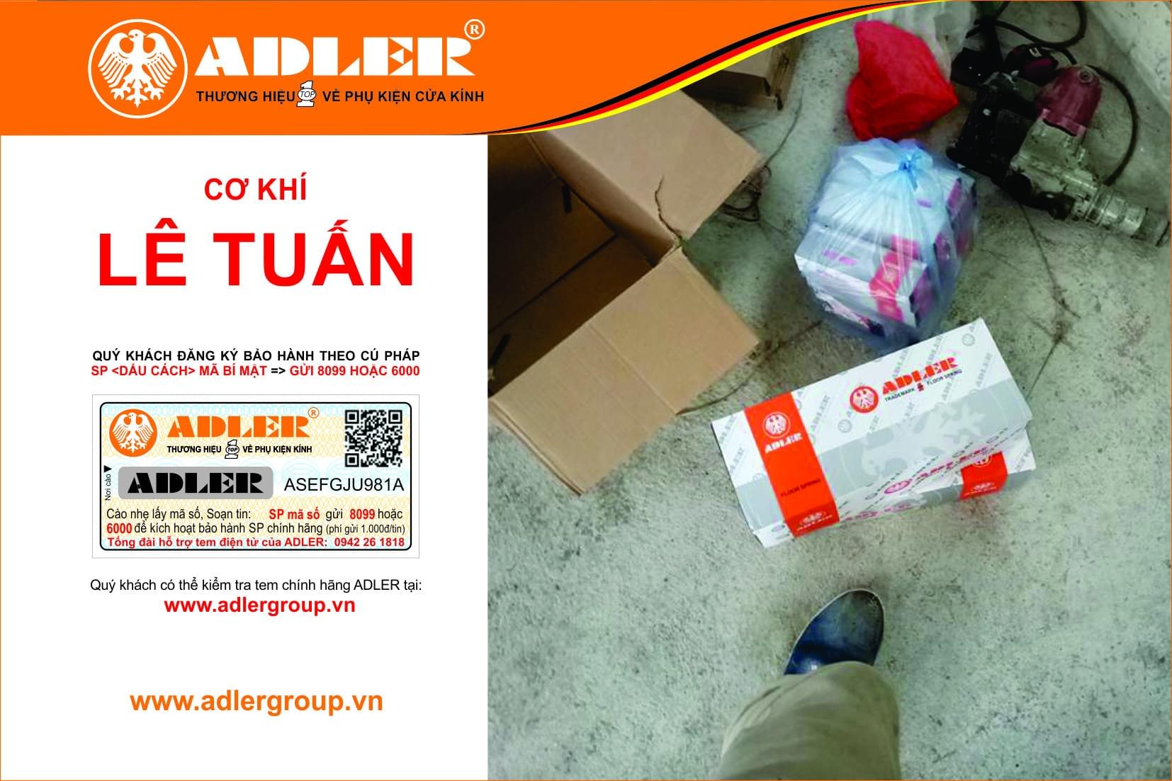 Bản lề sàn Adler- Nơi niềm tin tỏa sáng