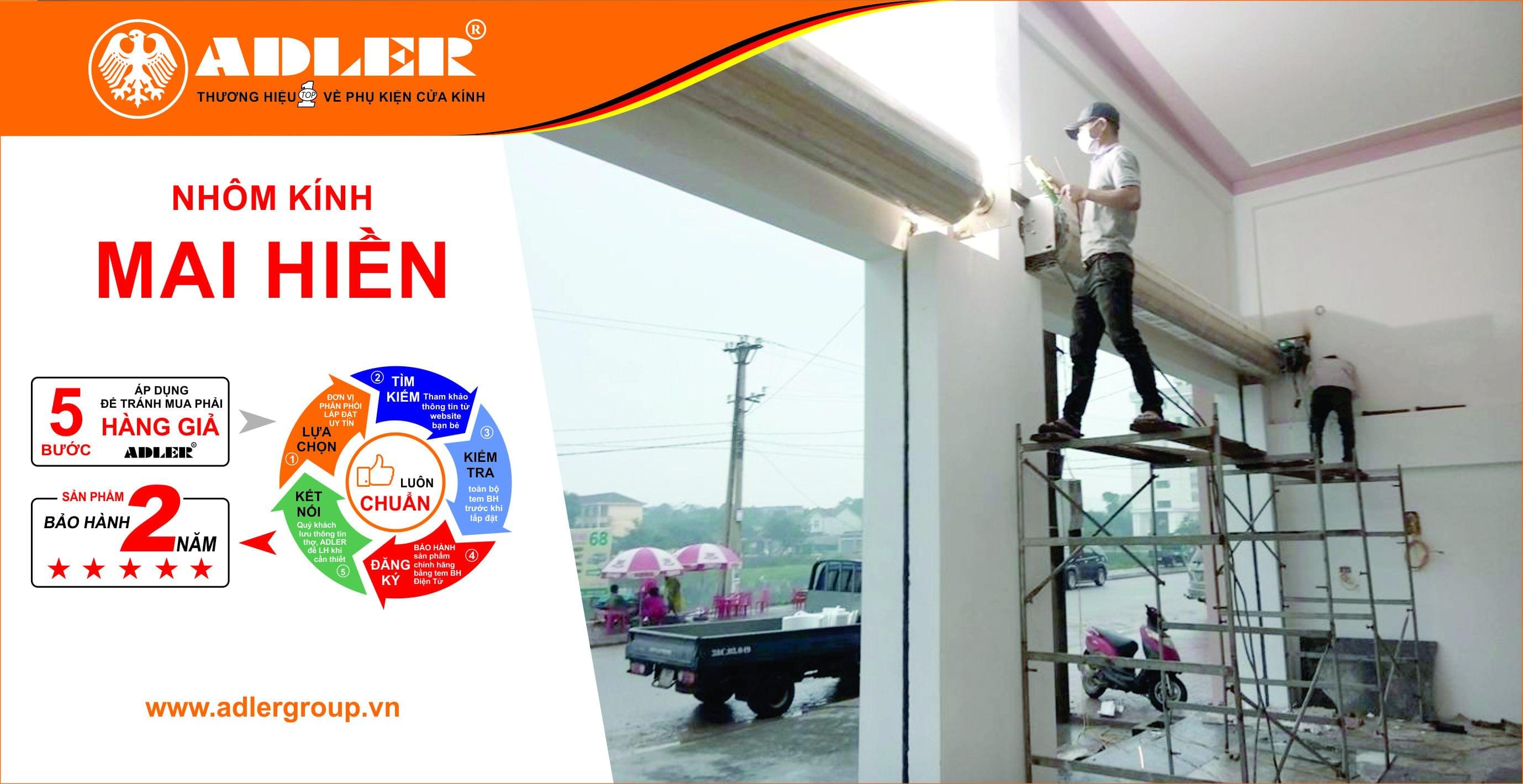 Ở đâu có dự án cửa kính - Ở đó có sự hẫu thuận vững vàng của Adler