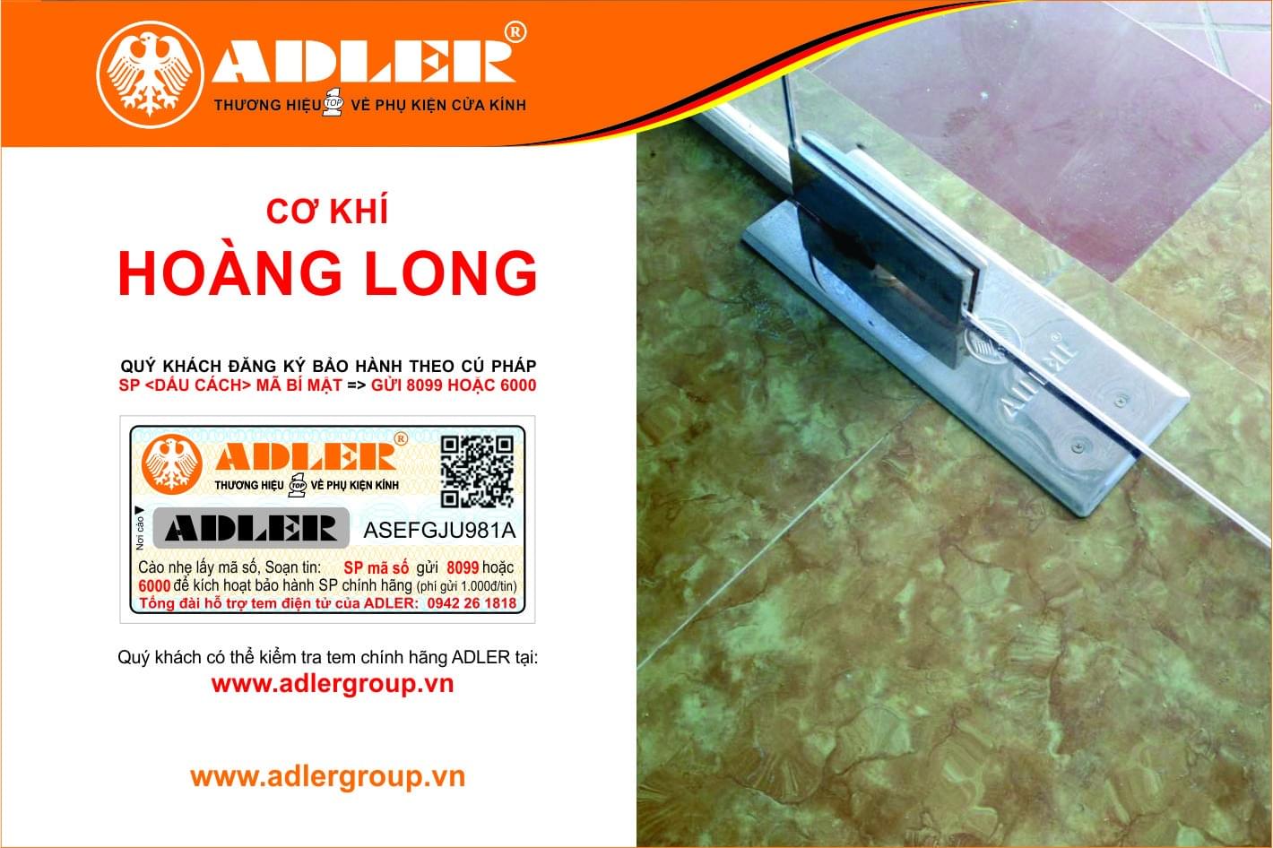 Adler đem đến cho khách hàng sự hài lòng tuyệt đối.
