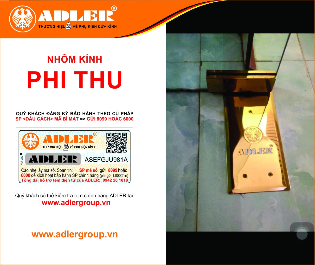Adler đang là sản phẩm được ưa chuộng trên thị trường phụ kiện kính Việt Nam