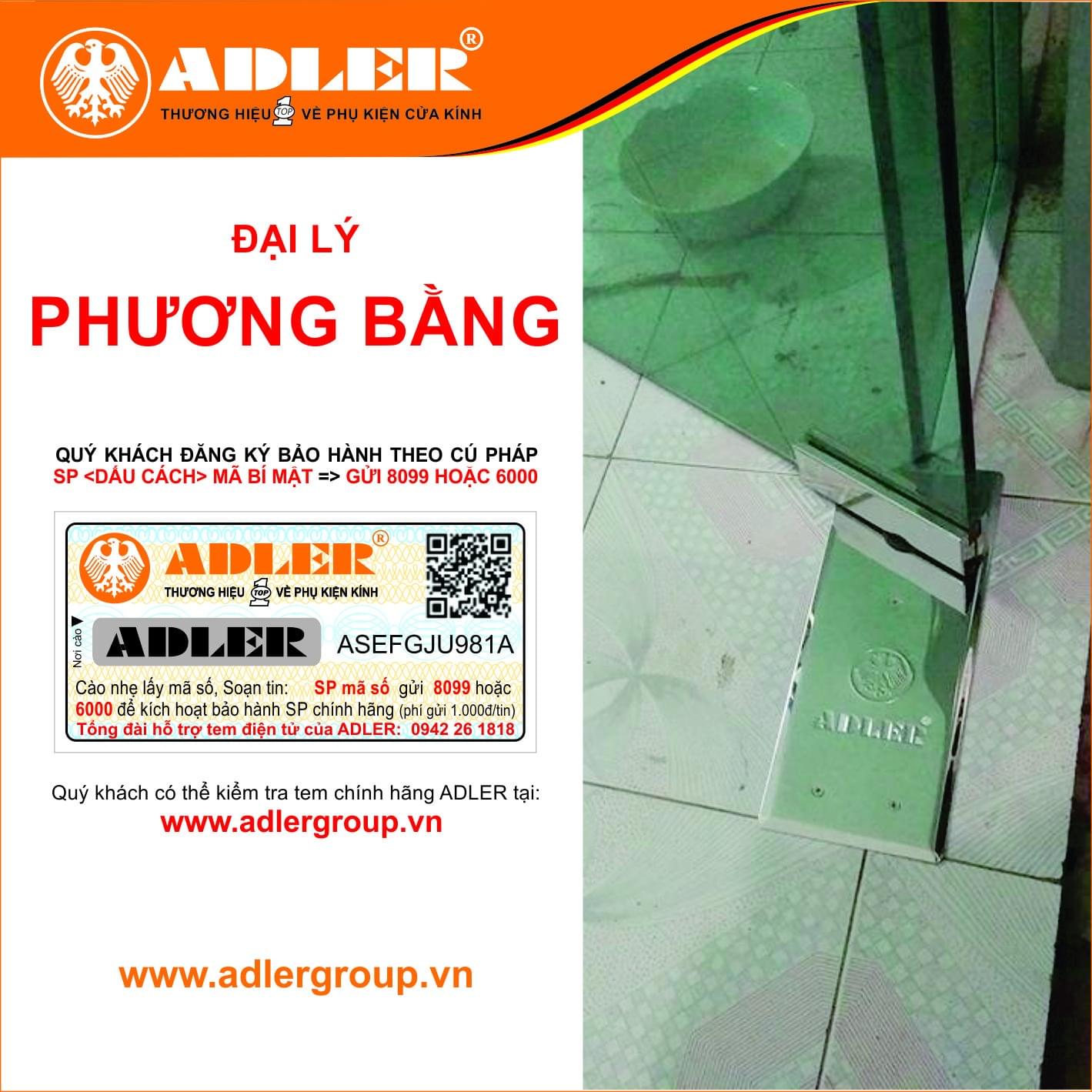 Adler- Cam kết nói không với hàng kém chất lượng.