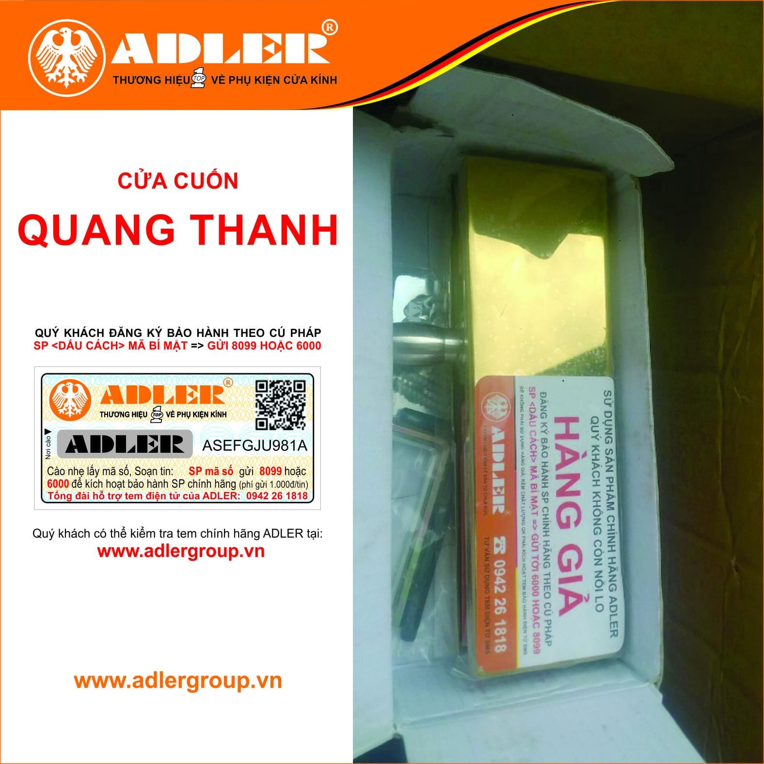 PHỤ KIỆN KÍNH ADLER- ĐẲNG CẤP TRÊN THỊ TRƯỜNG CỬA KÍNH