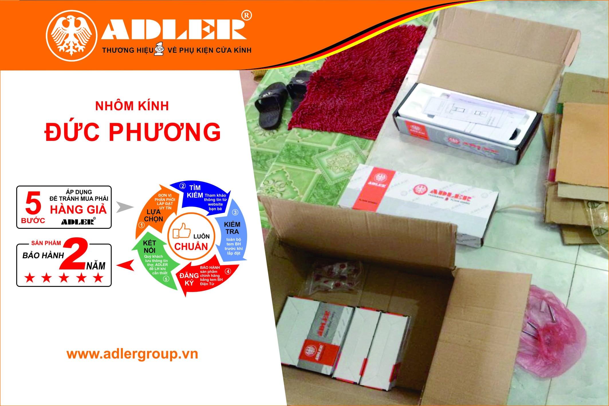 Adler lại chuẩn bị cùng Nhôm kính Đức Phương lên đường phục vụ bà con.
