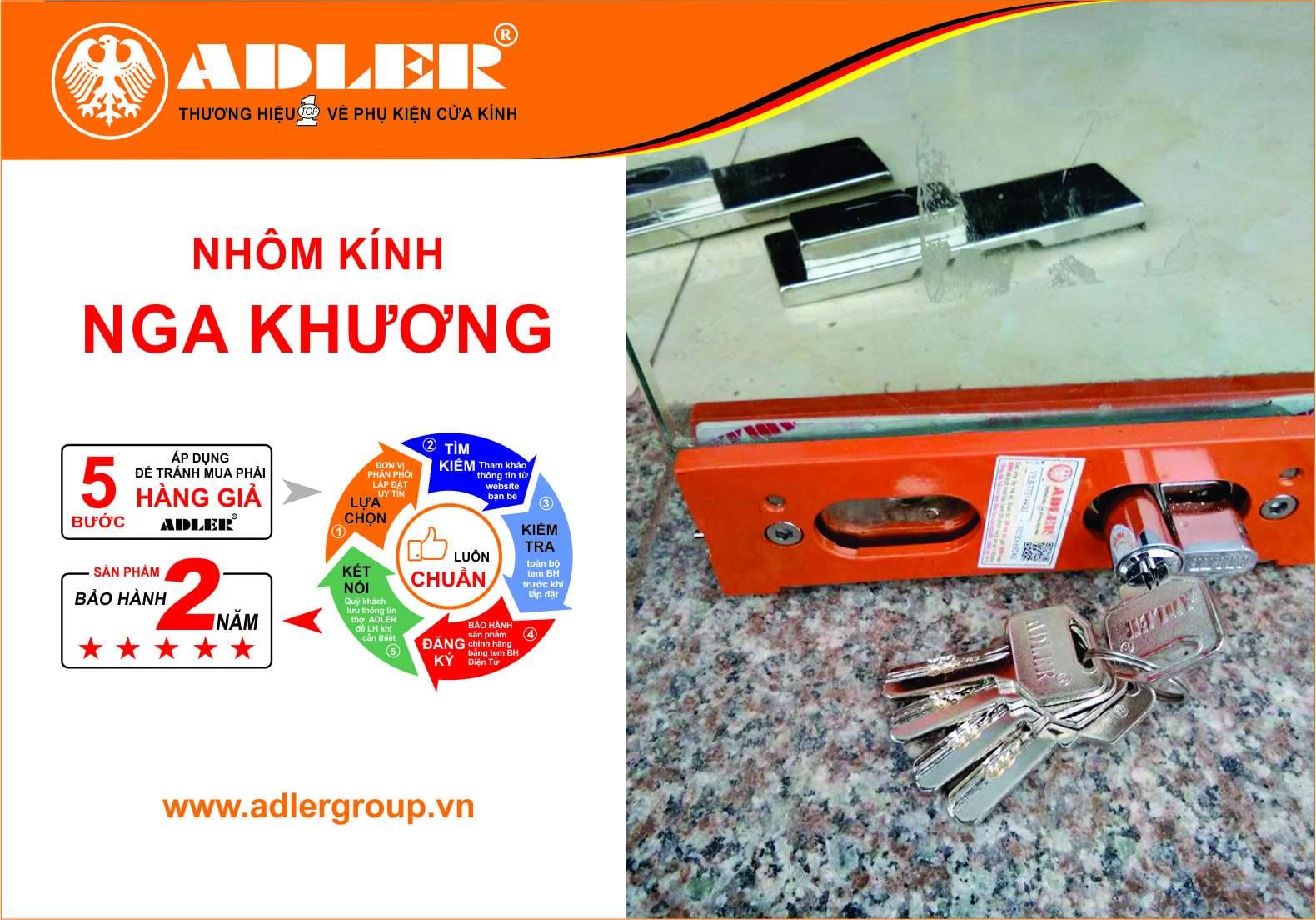 Cận cảnh bản lề sàn - cơ cở Nga Khương