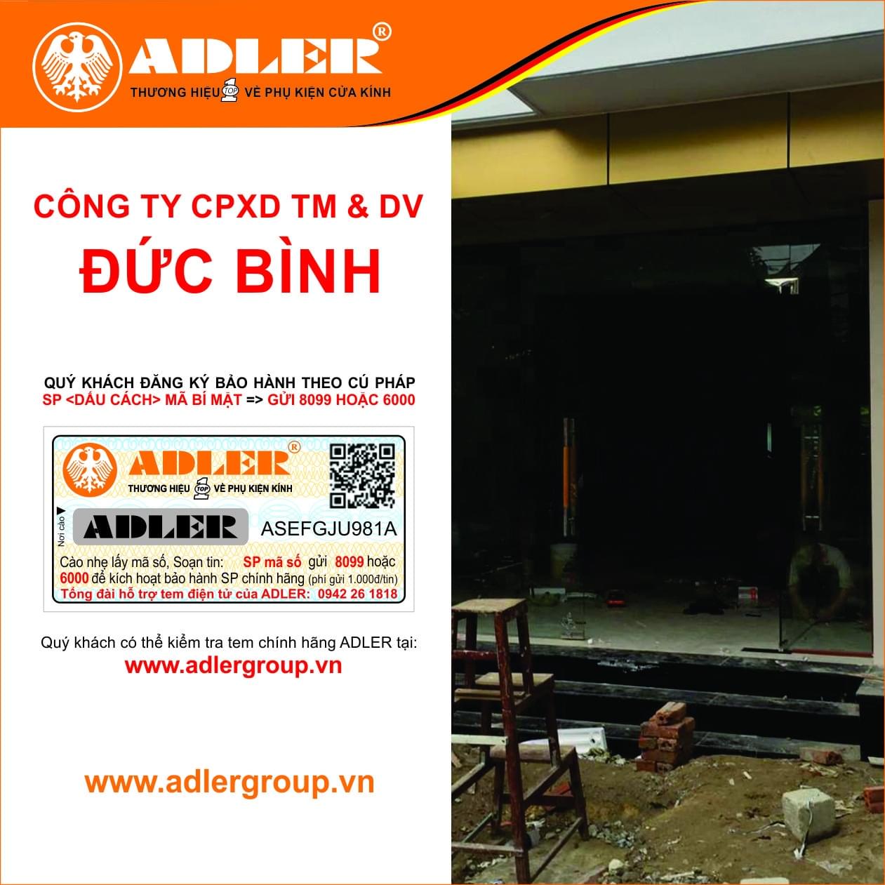 Cùng ngắm nhìn từng đường nét nổi bật của sản phẩm Adler