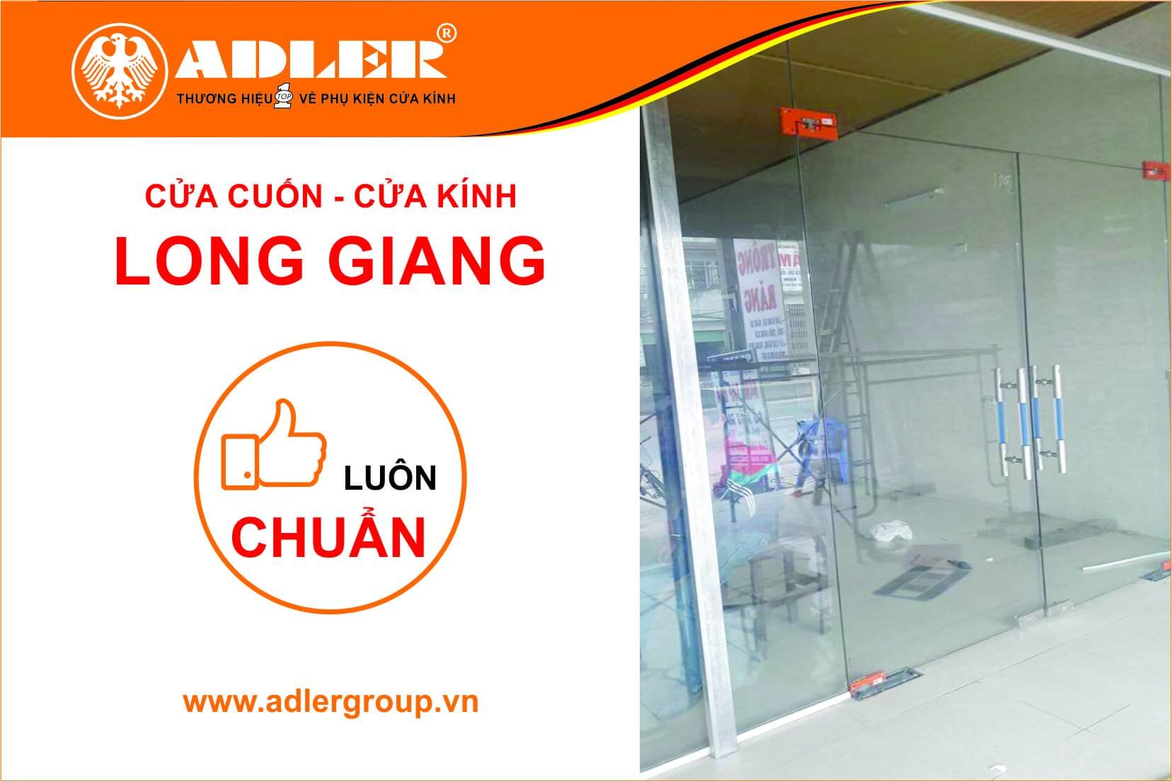 Cửa cuốn Long Giang hoàn thiện sản phẩm