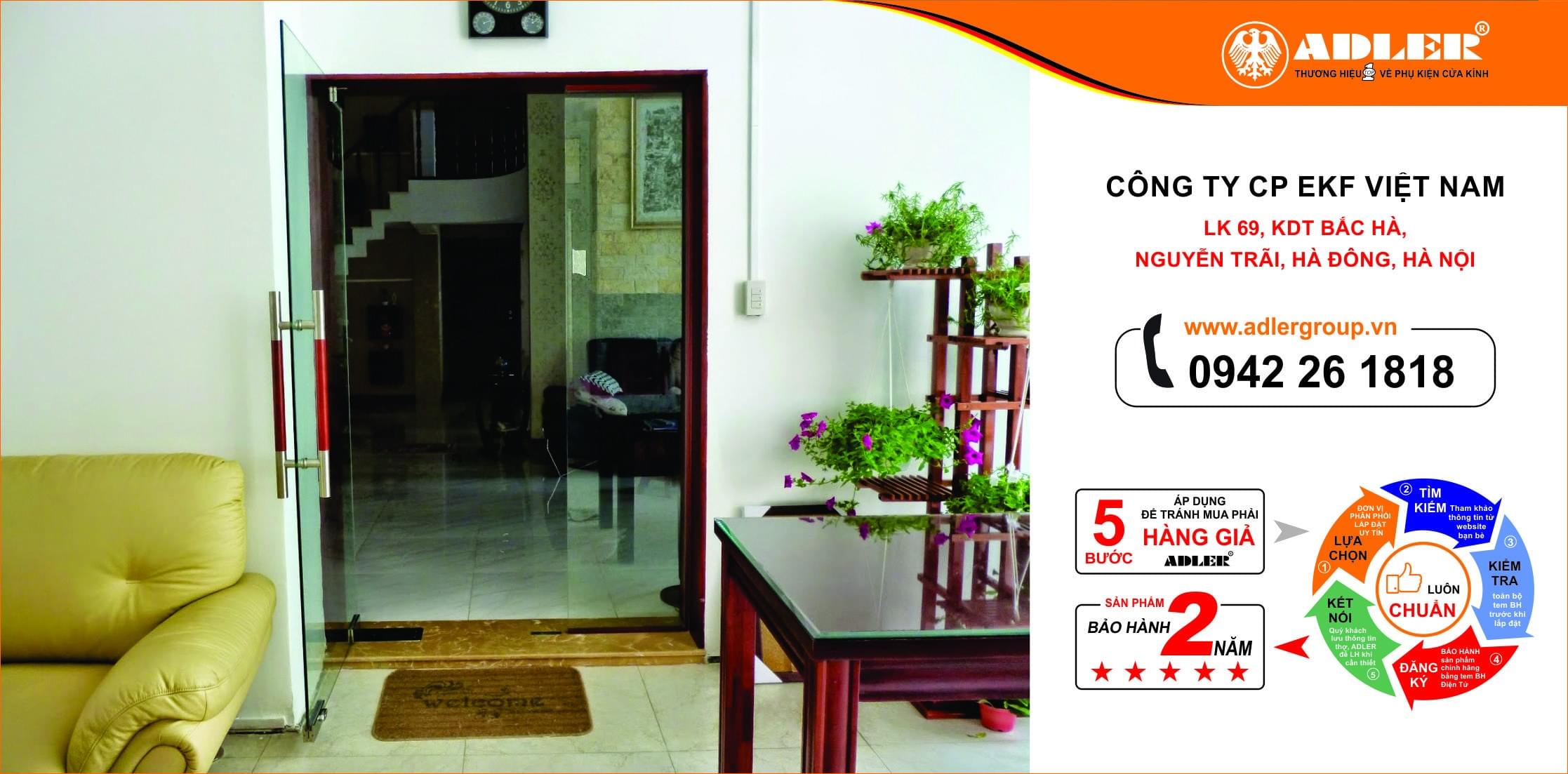 Đây là loại cửa chỉ đơn giản là một kính cường lực cơ bản mà tiết kiệm không gian