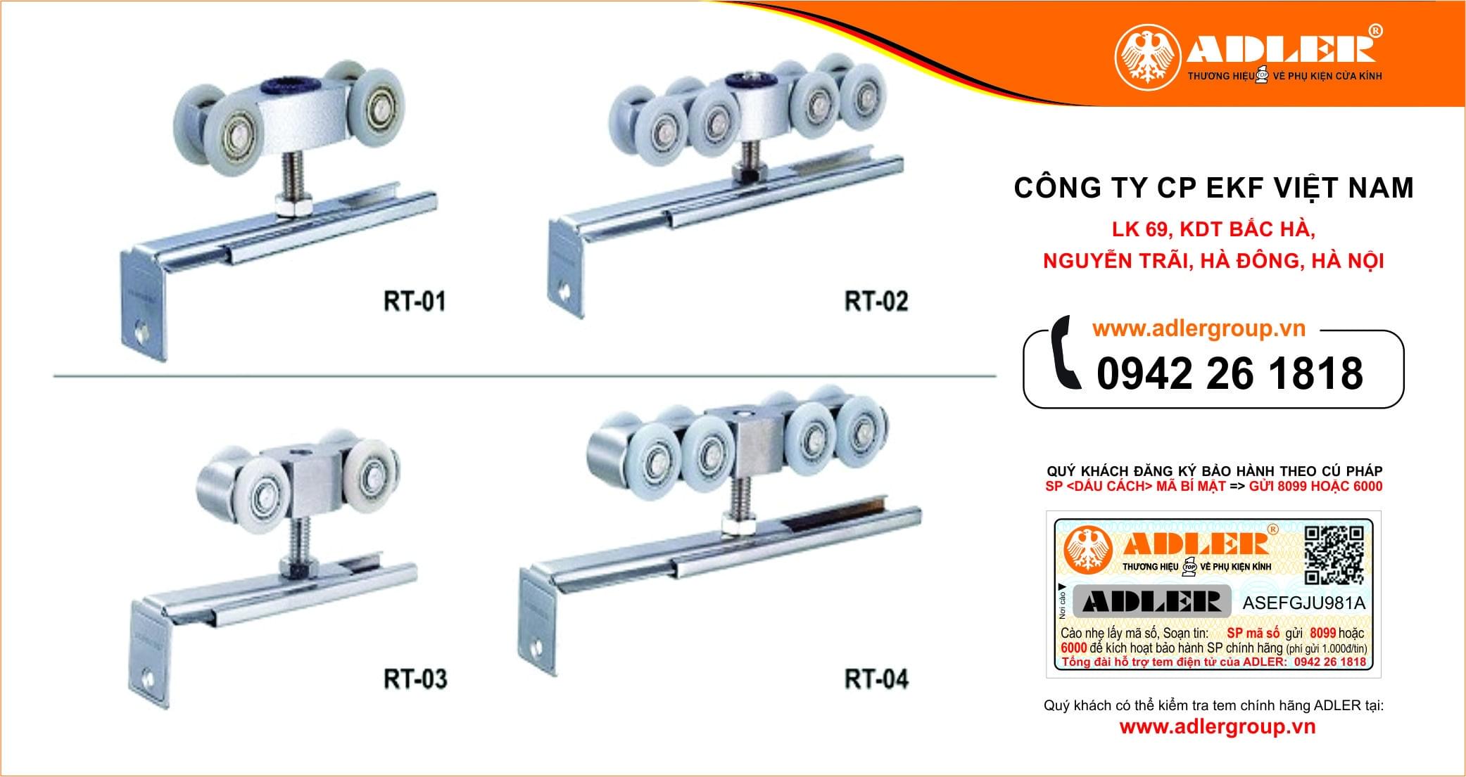 PHỤ KIỆN CỬA LÙA KÍNH CƯỜNG LỰC TIÊU CHUẨN