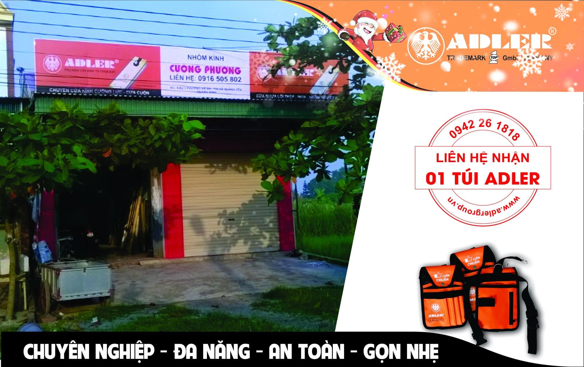 BIỂN BẠT CỦA BẢN LỀ SÀN ADLER TRANG HOÀNG CHO CÁC CƠ SỞ TRÊN KHẮP MỌI MIỀN ĐẤT NƯỚC.