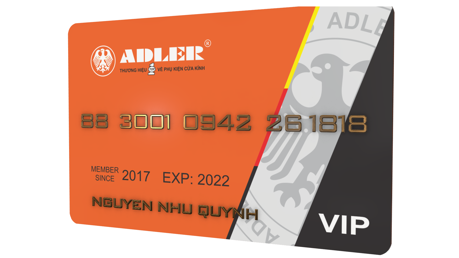 thẻ vip adler