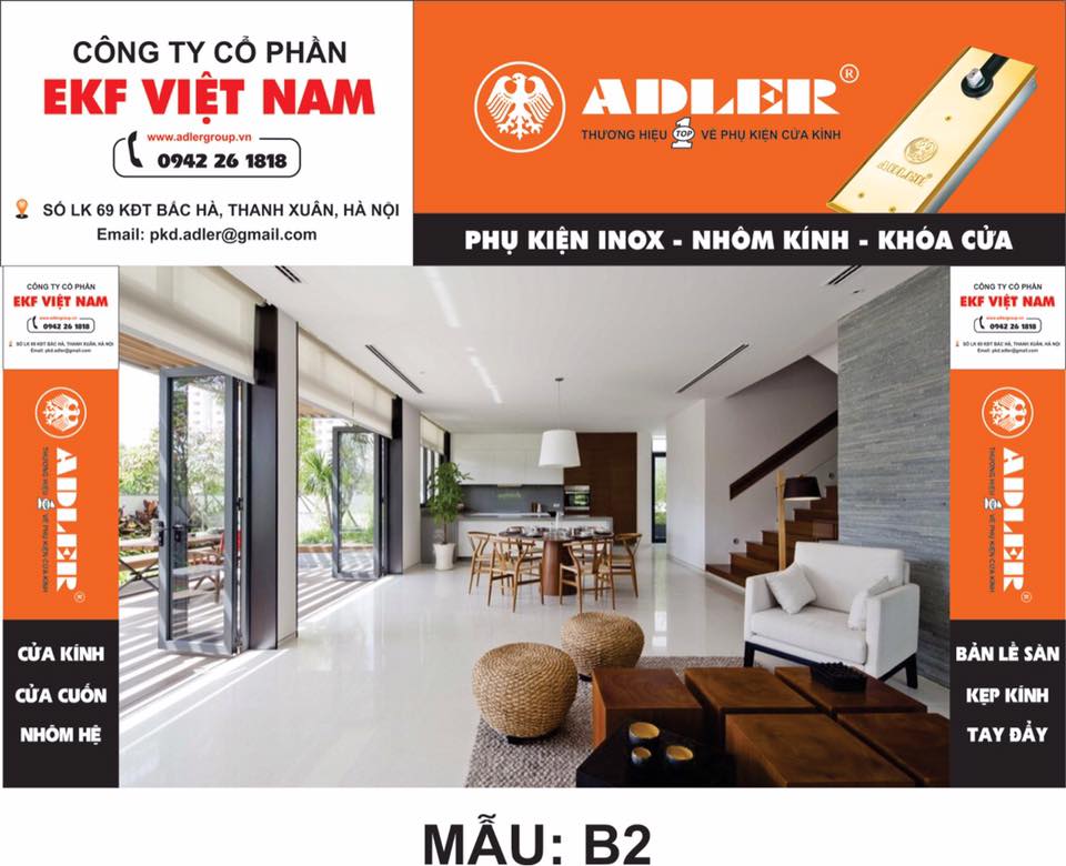 Phụ kiện cửa kính Adler
