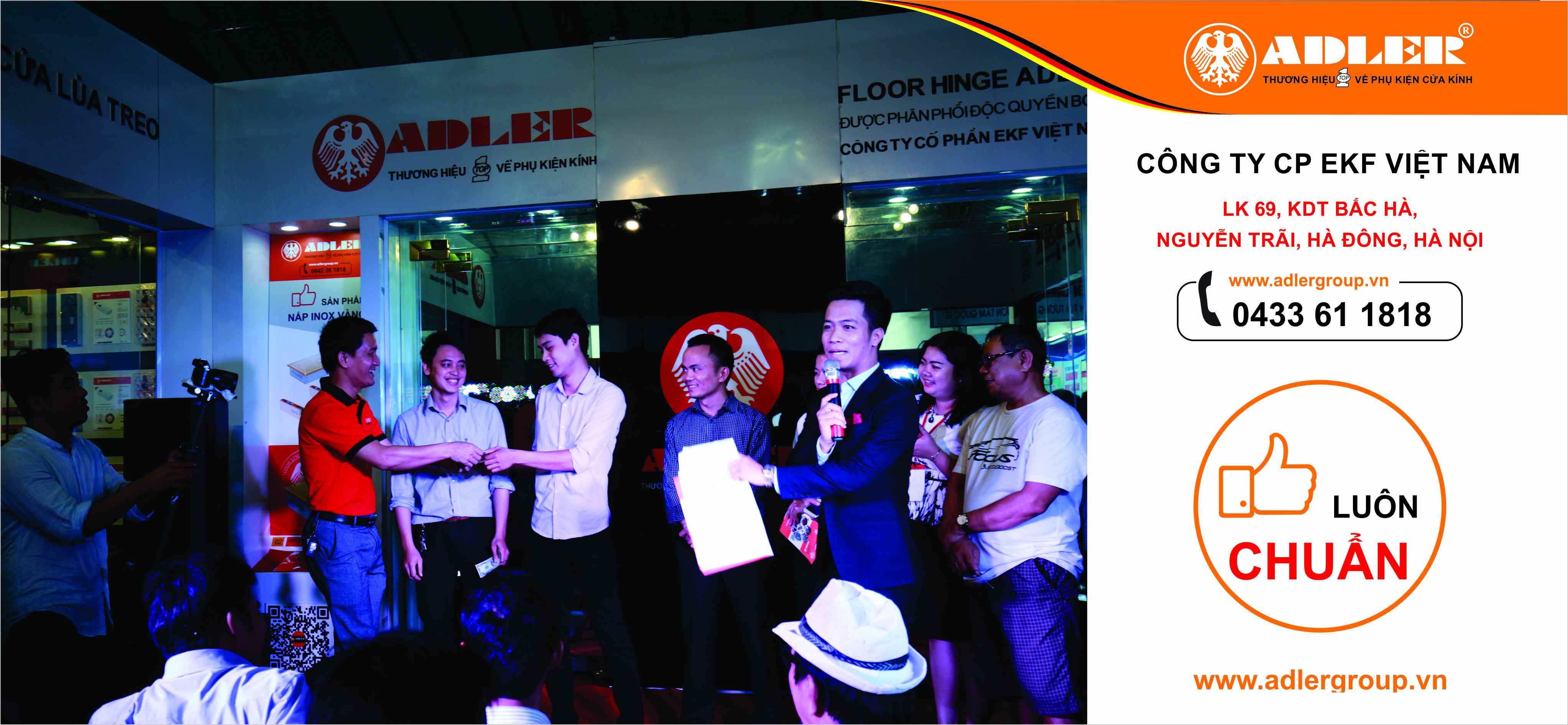 Adler group tại hội trợ Vietbuild 2016 