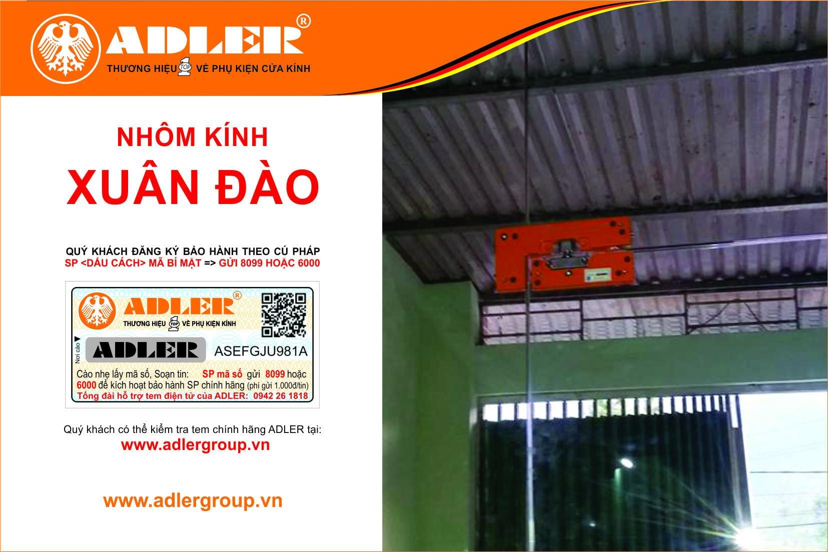 lắp đặt đồng bộ bản lề và kẹp góc Adler