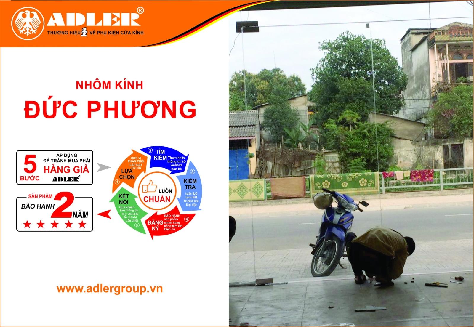 Anh thợ lắp đặt Đức Phương luôn tỉ mỉ với từng chi tiết