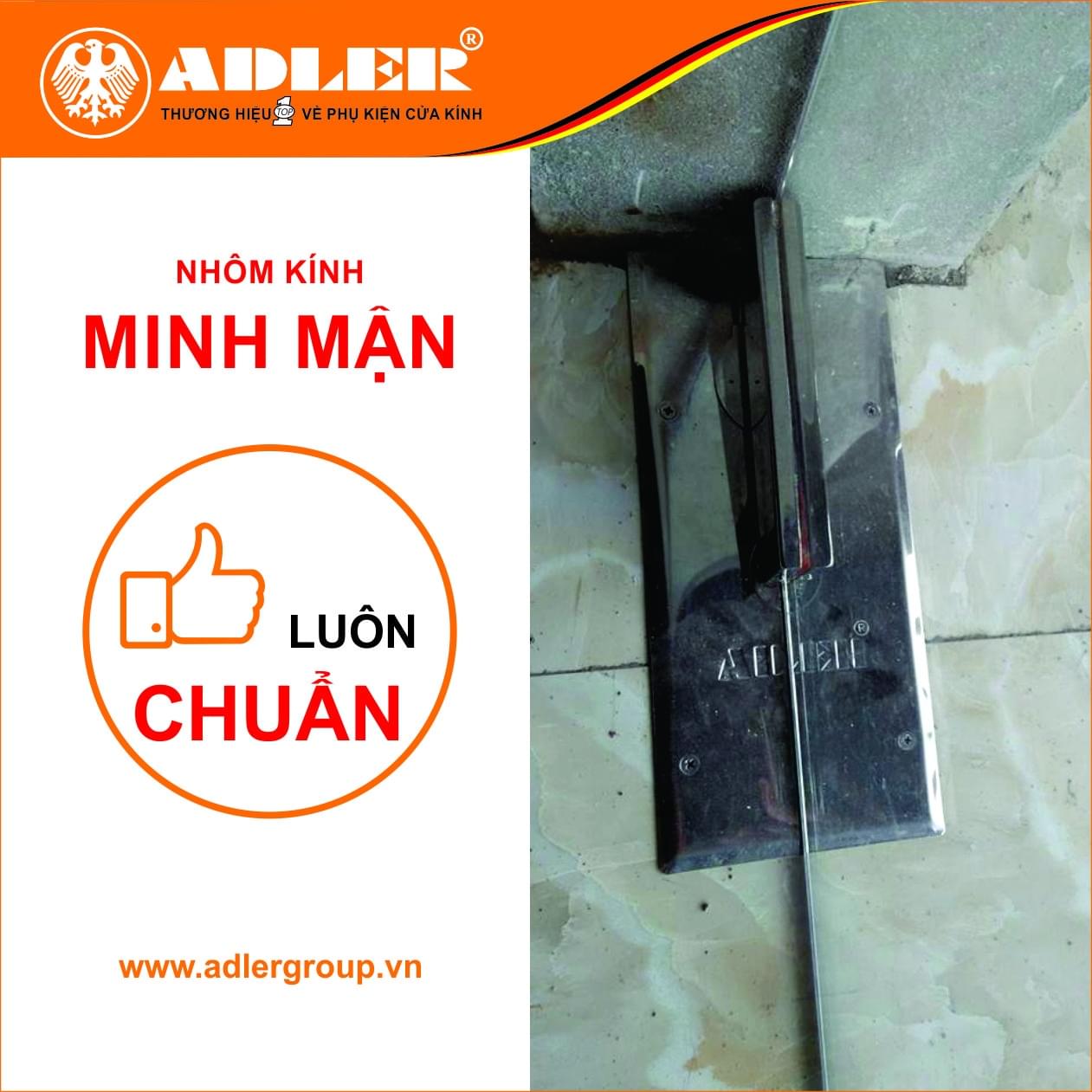 Bản lề sàn Adler luôn chuẩn!
