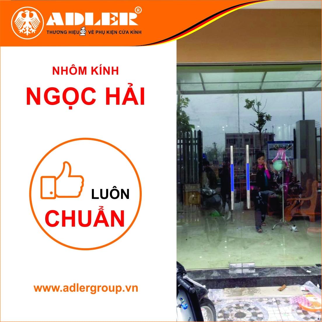 Adler cùng nhôm kính Ngọc Hải đến với các công trình