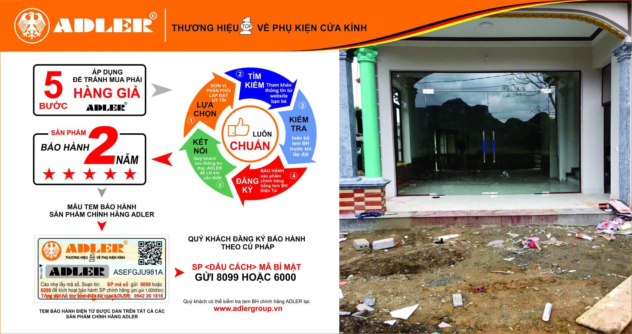 Hãy cùng nhôm kính Thành Luân trang hoàng cho bộ cửa kính nhà bạn với sản phẩm của Adler nhé!