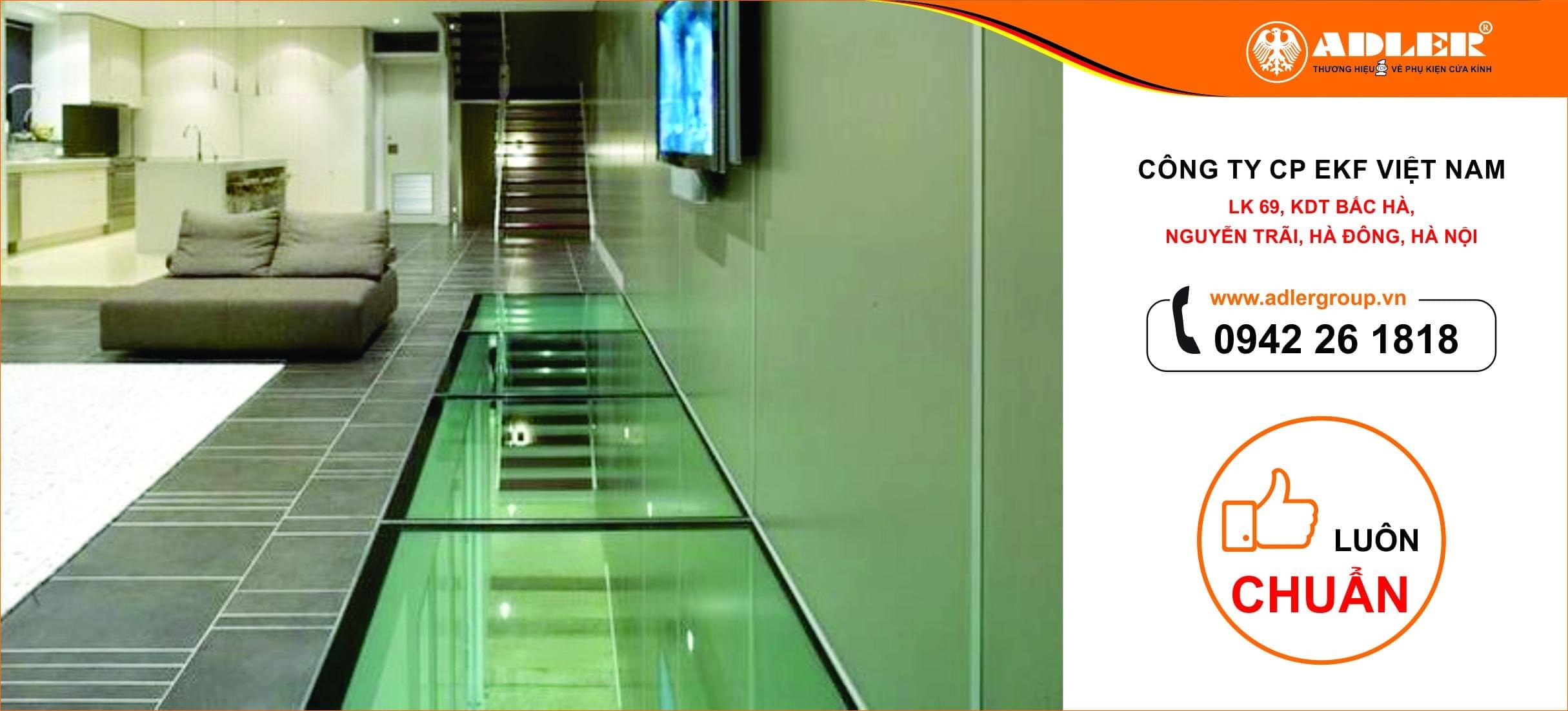 Sàn kính cường lực là giải pháp tuyệt vời cho các kiến trúc nhỏ khi mang lại cảm giác về một không gian thoáng đạt
