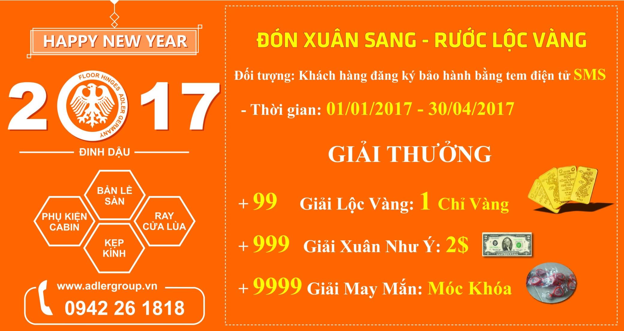 chương trình ĐÓN XUÂN SANG - RƯỚC LỘC VÀNG