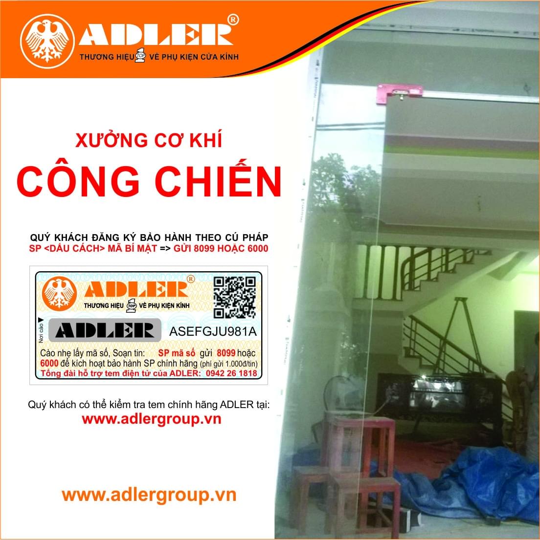 Phụ kiện kính ADLER luôn chuẩn!