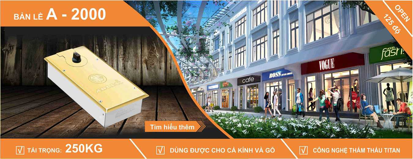 phụ kiện cửa kính ADLER