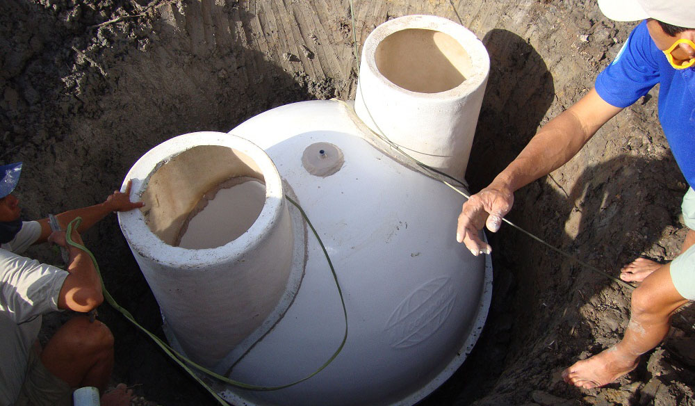 Bình biogas composite bền Báo giá hầm biogas hộ gia đình