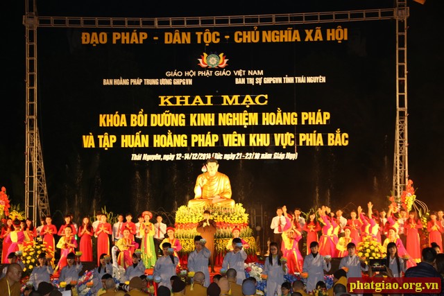 Thái Nguyên: Khai mạc khóa bồi dưỡng kinh nghiệm Hoằng pháp