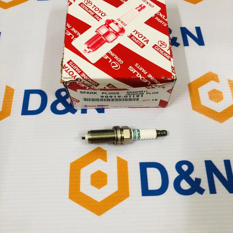 Bugi Iridium Toyota Innova, Fortuner (SK20HR11), Lexus LX570 | 90919-01191