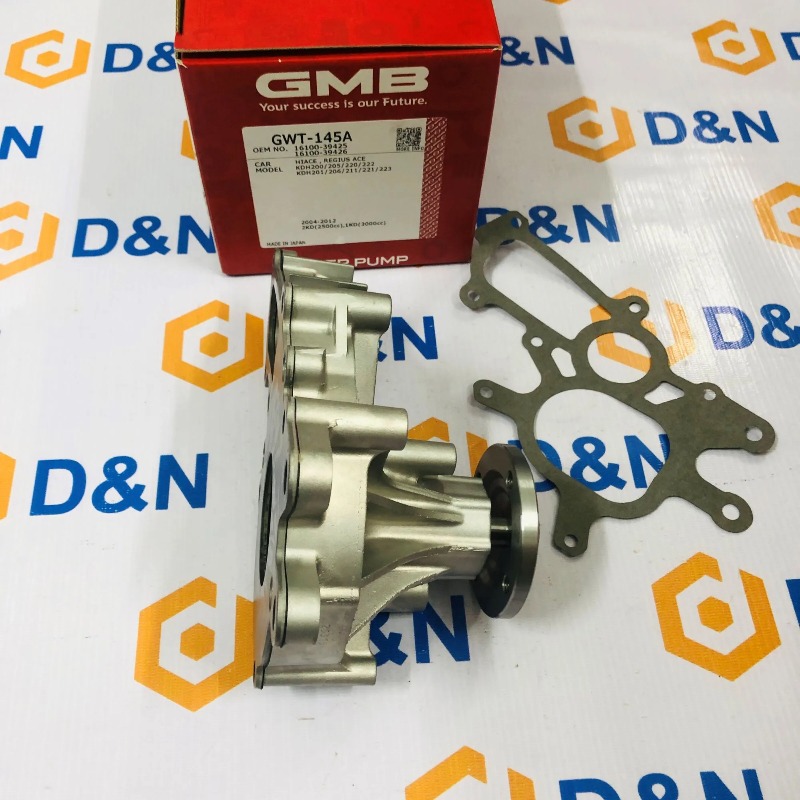 BƠM NƯỚC HIACE,  FORTUNER, HILUX MÁY DẦU 1KD, 2KD [2005-2016] 16100-09400, 16100-39425, 16100-39426, 