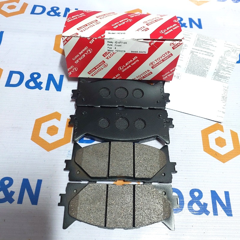 MÁ PHANH, BỐ THẮNG TRƯỚC TOYOTA CAMRY, LEXUS ES350 [2007-2019]