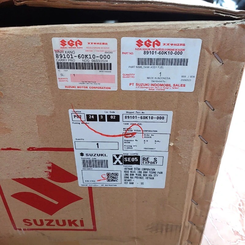 BÌNH XĂNG, THÙNG NHIÊN LIỆU SUZUKI CARRY PRO 1.6L