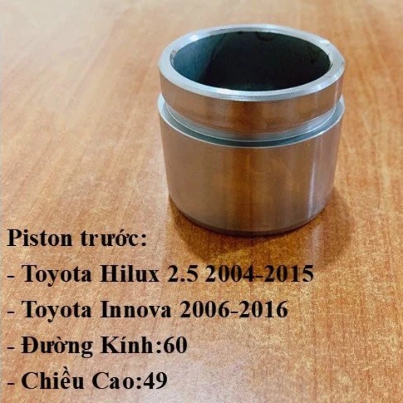 PISTON PHANH TRƯỚC, PÍT-TÔNG THẮNG TRƯỚC INNOVA, HILUX 2.5L [2006-2016]