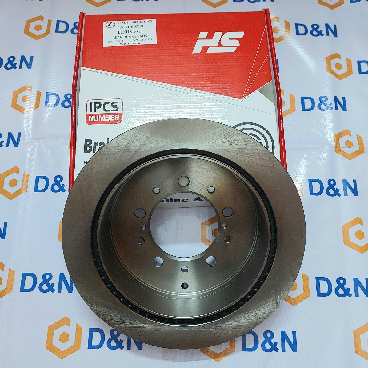 ĐĨA PHANH SAU LEXUS LX570, LAND CRUISER [2008-2018]