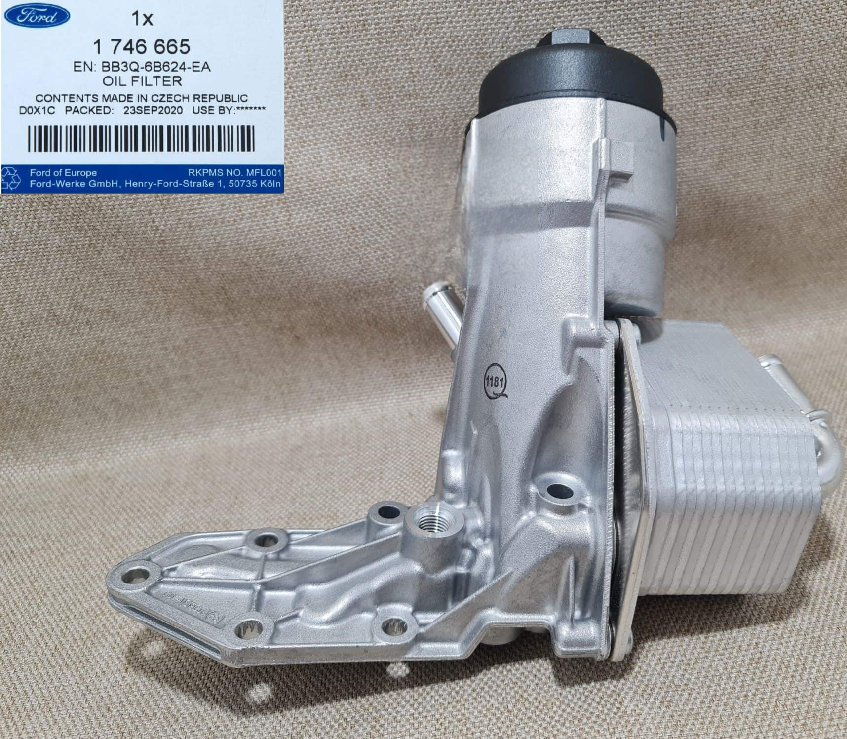 Két làm mát dầu động cơ, két sinh hàn Ford Ranger, BT50 2.2L 2012-2022 | BB3Q6B624EA
