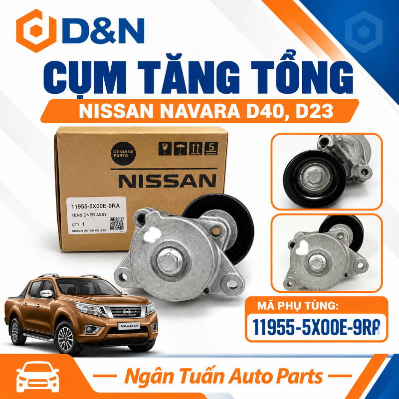 Cụm bi tăng tổng Nissan Navara, Terra 2010-2024 d40, d23 | 11955-5X00E