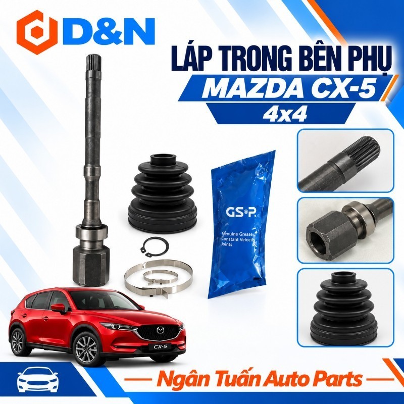 Đầu Láp Trong Phụ Mazda CX5 2013-2017 AWD