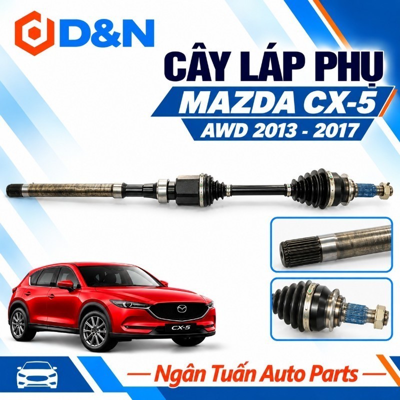 Cây láp phải Mazda Cx5 2.5 2013-2022 Awd | FTH62550X, FTH62550XA