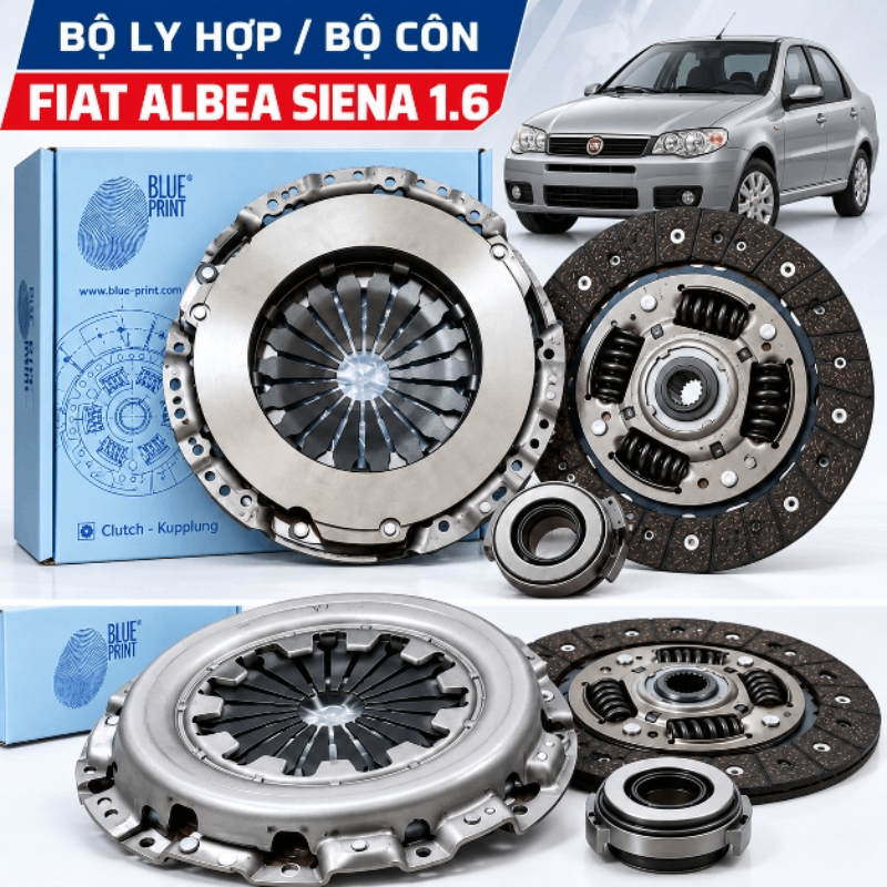 Bộ côn ly hợp Fiat Siena/ Albea 1.6