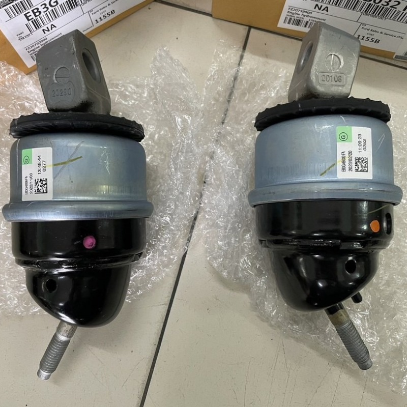 Cao su chân máy trái, phải Ford Ranger Wildtrak 3.2L, Everest, BT50 3.2L | 1934827, 1934829, EB3Z6038C, EB3G-6B032FA, EB3Z6038G, EB3G-6032-FA