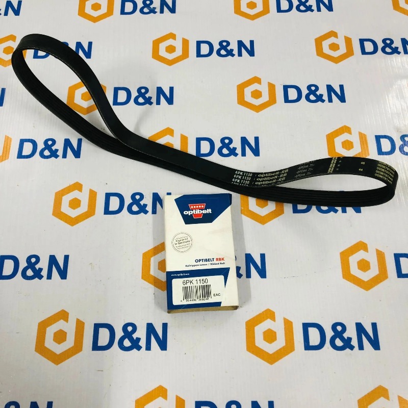 Dây Curoa tổng, dây đai tổng Toyota Vios 2014-2023 | 6pk1150