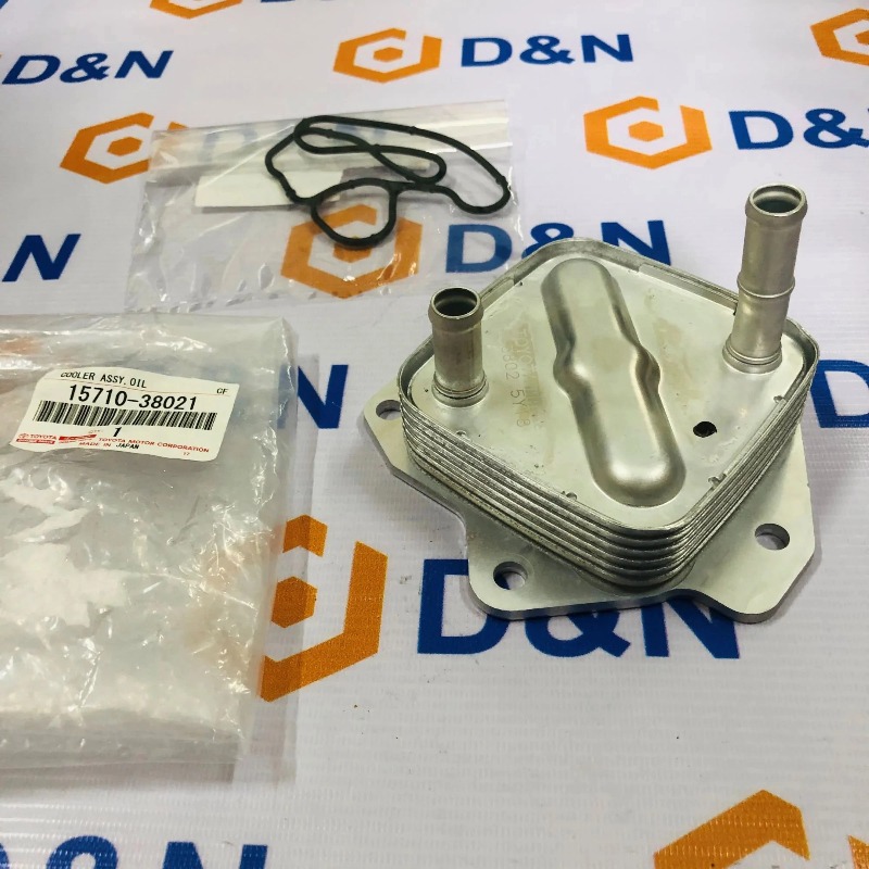 Két làm mát dầu động cơ, két sinh hàn Lexus LX570, Toyota Land Cruise| 15710-38021