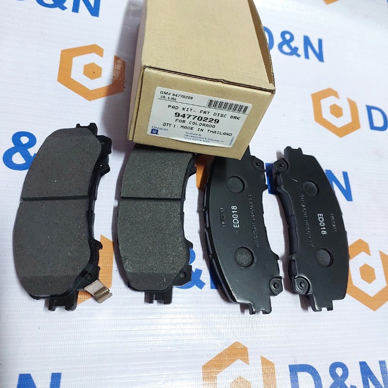 Má phanh, bố thắng trước Chevrolet Colorado, Trailblazer 2.5L, 2.8L 2013- 2020| 52111713, 52129017
