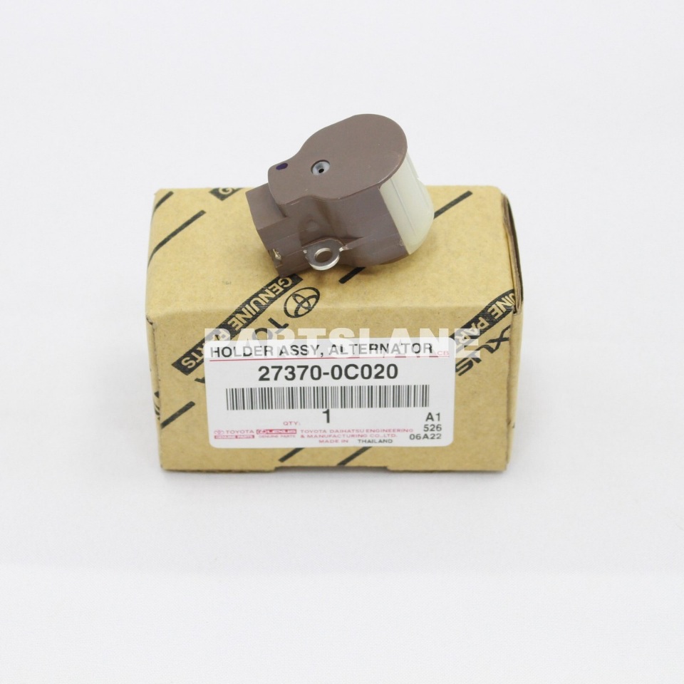 Chổi than máy phát Toyota Corolla, Vios, Altis, Camry, Venza, Sienna, Rav4, Fortuner, Hilux | 27370-0P020, 27370-0C020, 27370-0F060, 27370-0H110, 27370-0M040, 27370-0P020, 27370-0S010, 27370-0T030, 27370-0Y150, 27370-27060, 27370-31220, 27370-58460