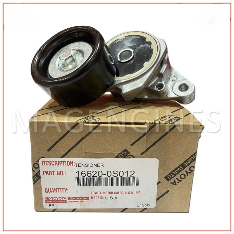 Cụm bi tăng tổng dây curoa Toyota Land Cruiser J200, Lexus LX570, Gx460 2007-2026 | 16620-0S010, 16620-0S011, 16620-0S012