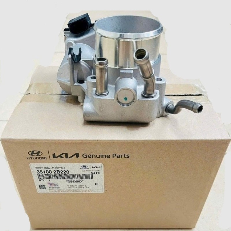 Họng Ga, Cổ Ga Kia Forte, Cerato, Rio, Hyundai Elantra, Avante, Accent, I30 2009-2013 | 35100-2B150, 351002B150, 35100- 2B220, 351002B220
