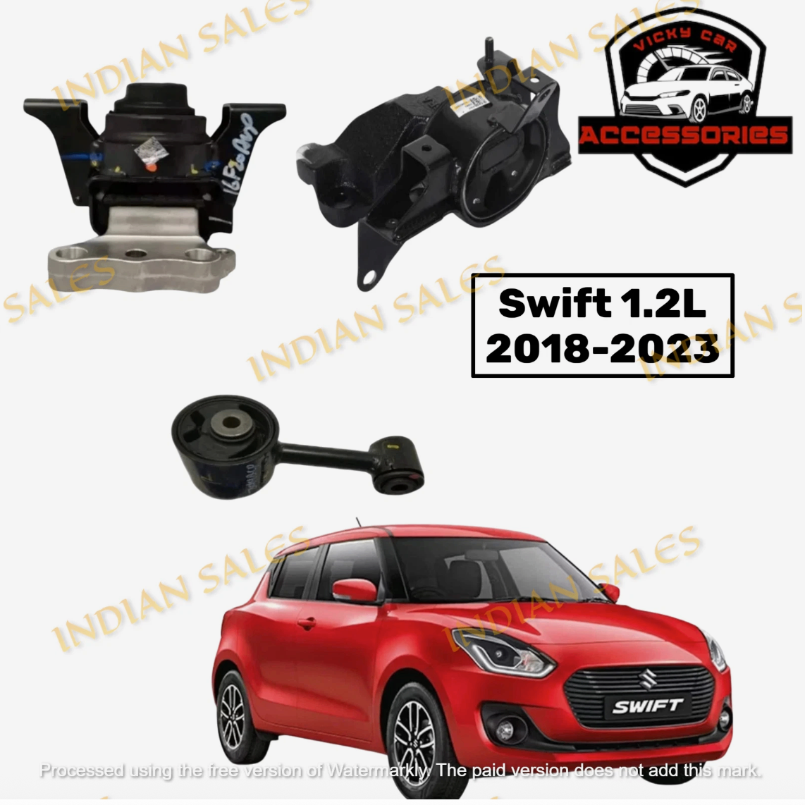 Bộ chân máy Suzuki Swift 2019-2023 (1.2 AT)