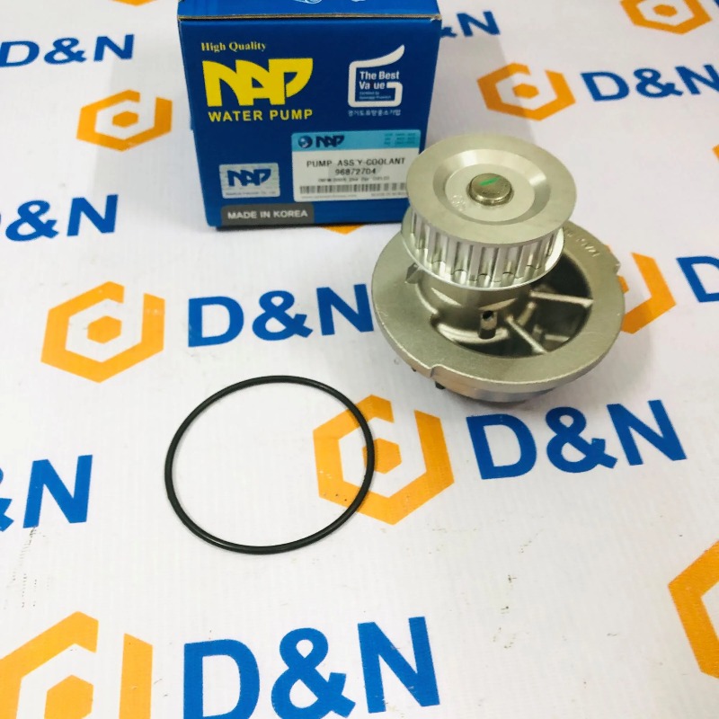Bơm nước làm mát động cơ Daewoo Gentra, Lanos, Aveo | 96872704