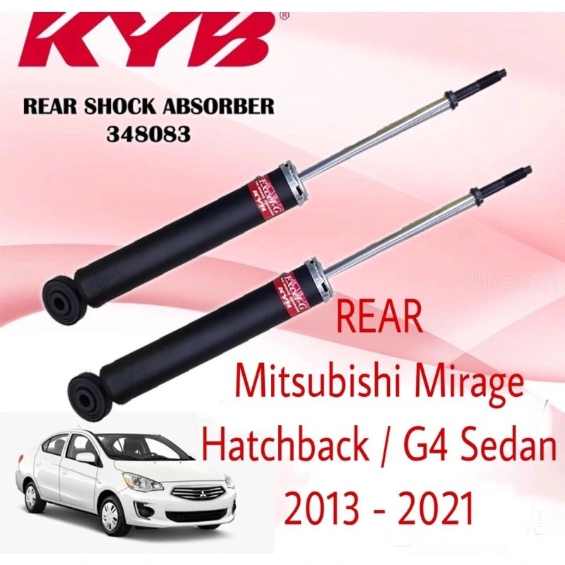 Giảm xóc sau, phuộc sau Attrage, Mirage | 348083, 4162A219, 4162A256