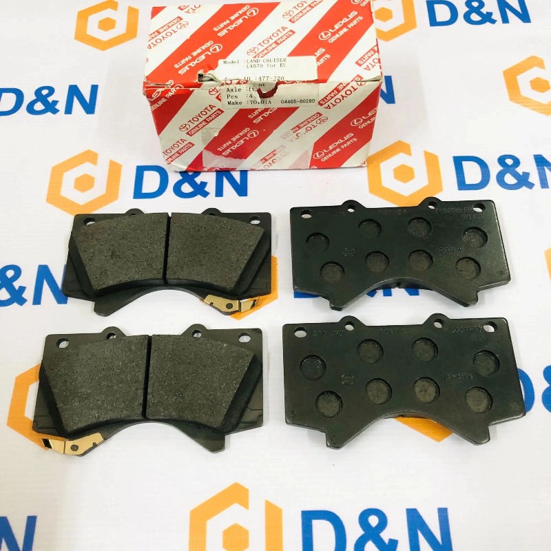 Má phanh trước, bố thắng trước Lexus LX570, Land Cruiser 2007-2021 | 04465-60280, 04465-02440